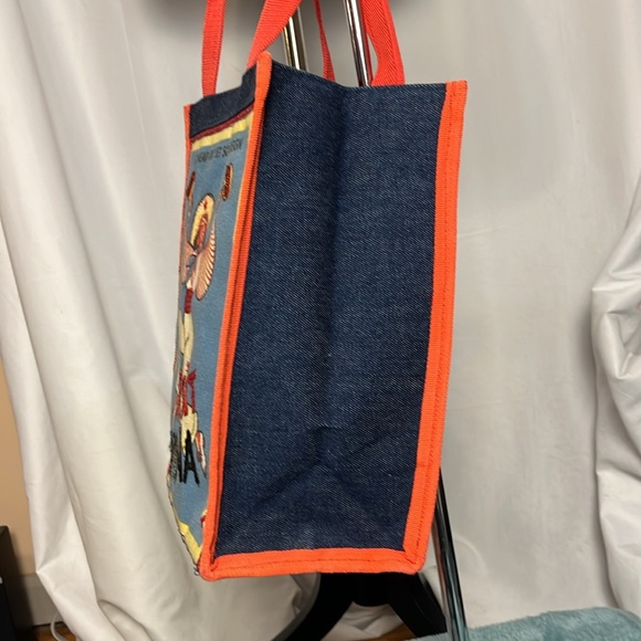 Retro travel advertisement tote bag “Visit España” I sequins - Picture 2 of 8